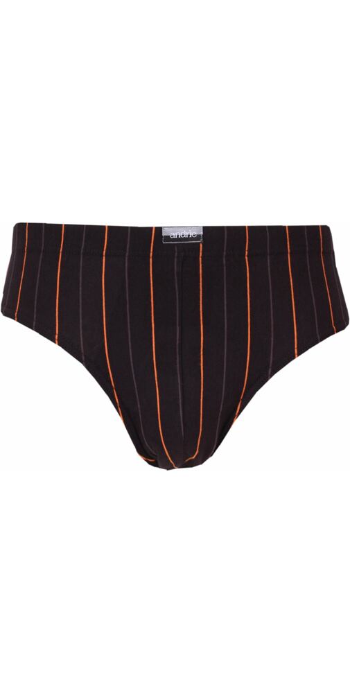 Pánské slipy bavlna/lycra Andrie PS 3523 orange