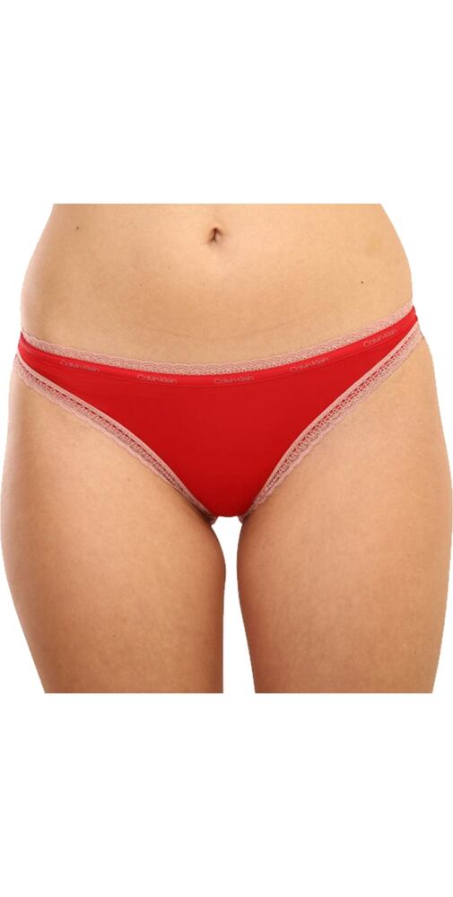 Kalhotky Calvin Klein QD3804E červená