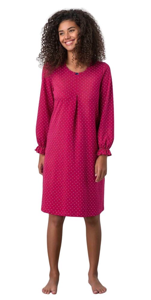 Dámská noční košile Oneira 17447 red cerise