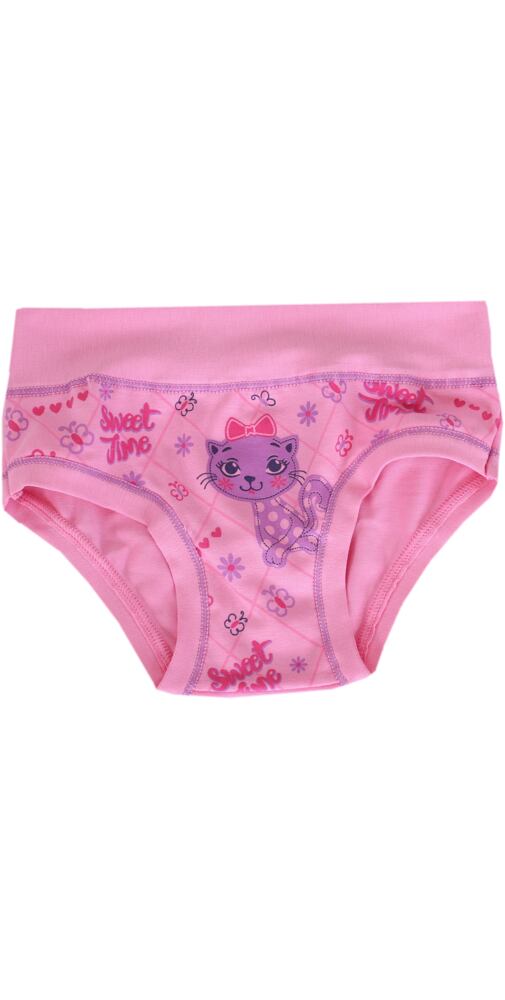 Bavlněné kalhotky s obrázky Emy Bimba B2589 pink
