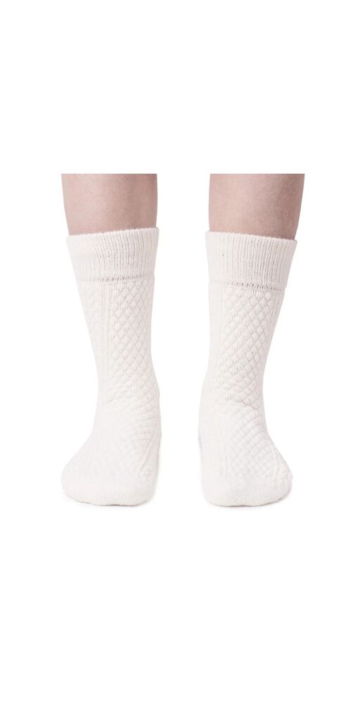 Ponožky s ovčí vlnou Matex Bianca  M845 cream