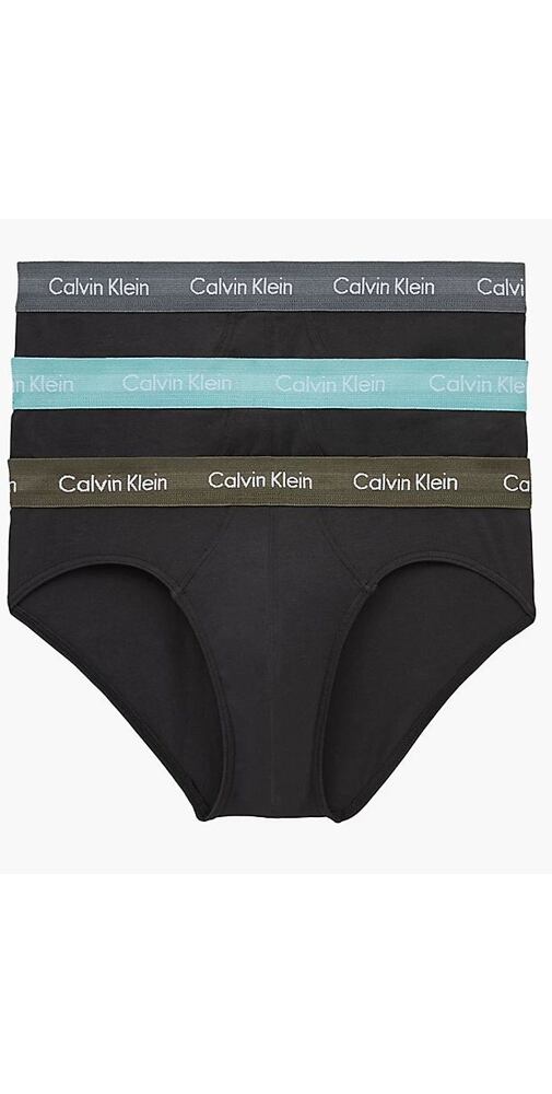 Slipy Calvin Klein 3 pack Moder Cotton Stretch U2661G 6EW