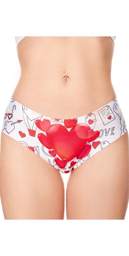 Dámské kalhotky s romantickými nápisy Memème love childish