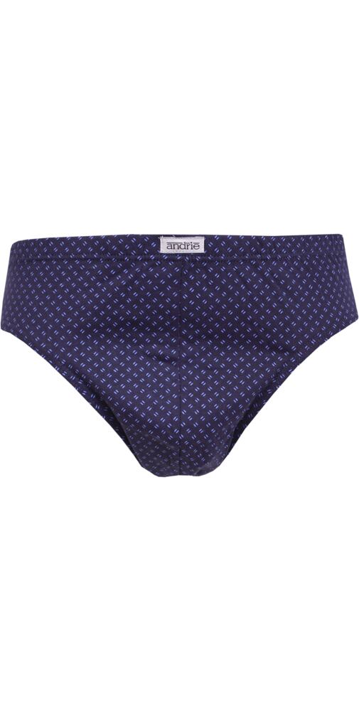Pánské bavlněné slipy Andrie PS 3558 navy
