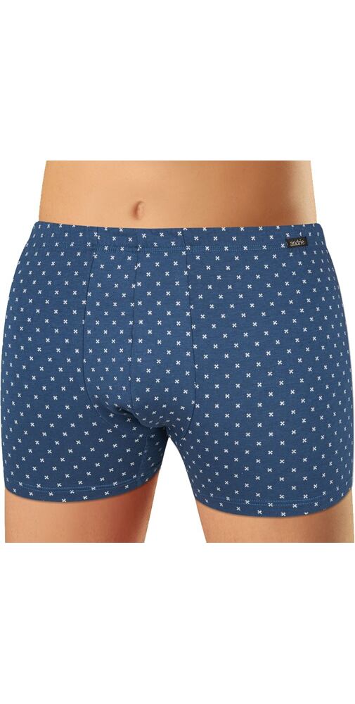 Mladistvé pánské boxerky Andrie PS 5788 tm.jeans