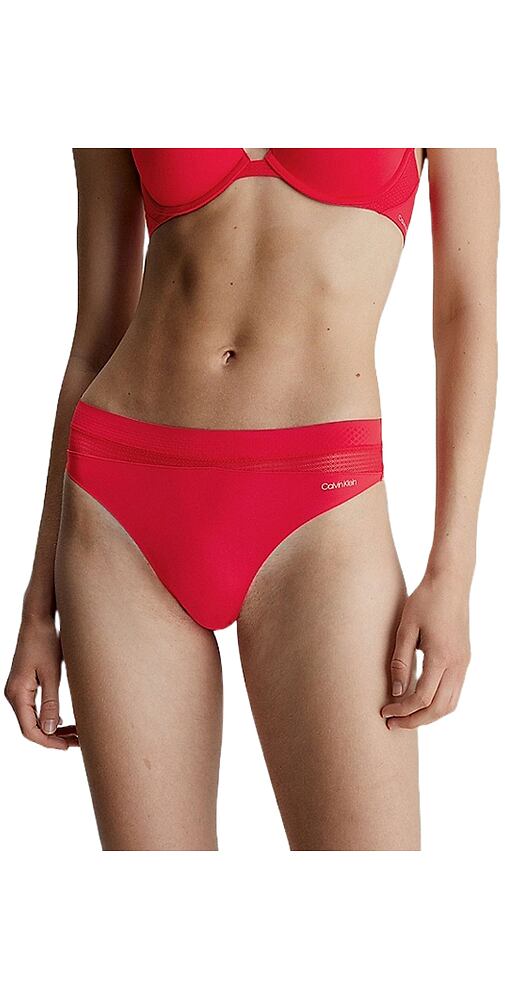 Dámská tanga Calvin Klein QF6047E rouge
