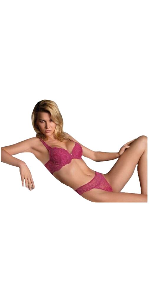 Dámské kalhotky střihu brazil Trendy Look & Attaction M3509 fuchsia