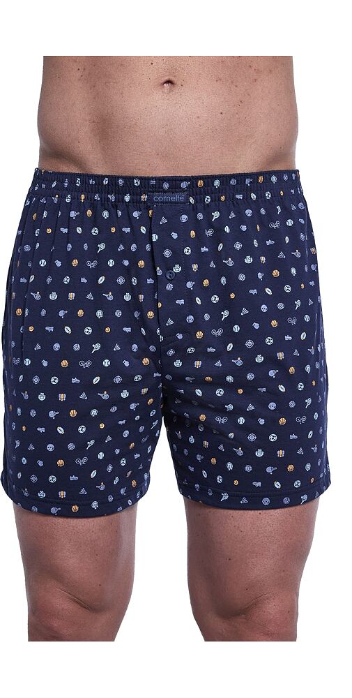 Bavlněné trenýrky do podkovy Cornette Comfort 002/312 navy