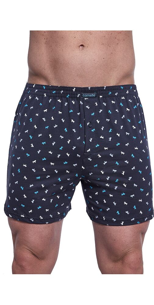 Bavlněné trenýrky do podkovy Cornette Comfort 002/313 grafit
