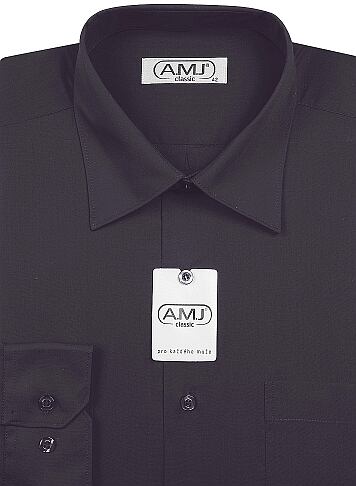 Košile AMJ Classic JD 19 - tm. šedá
