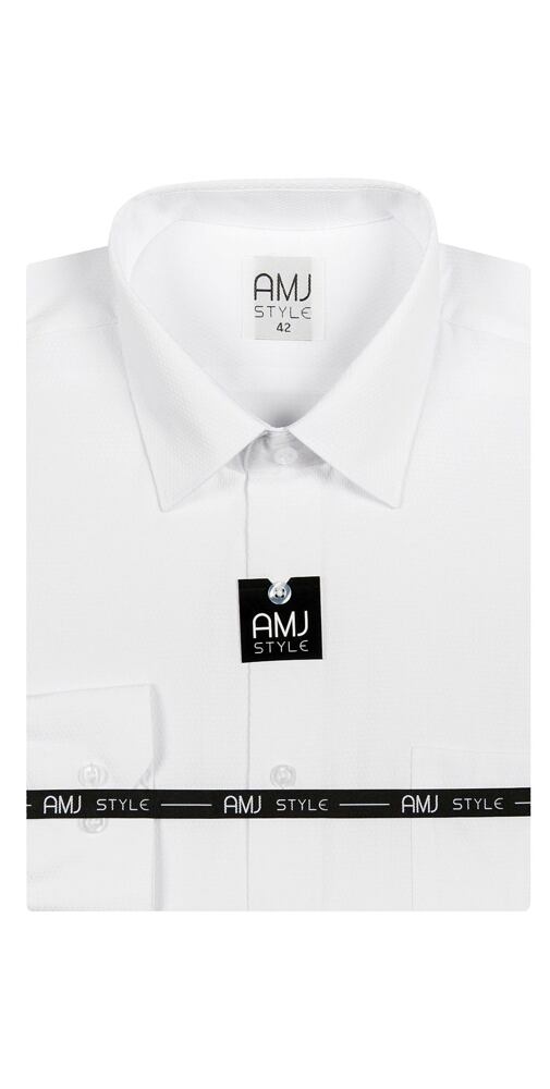 Košile AMJ Style Slim VDS 838 bílá