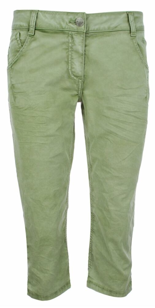 Capri kalhoty Kenny S. olivové barvy