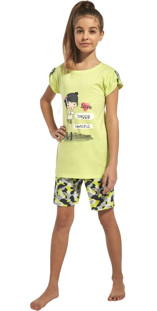 Dívčí bavlněné krátké pyžamo 