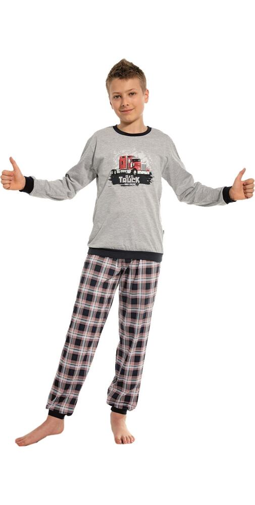 Chlapecké pyžamo Cornette s obrázkem velkého kamionu