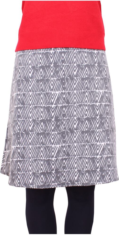 Dámská sukně Fashion Mam 647M šedý tisk