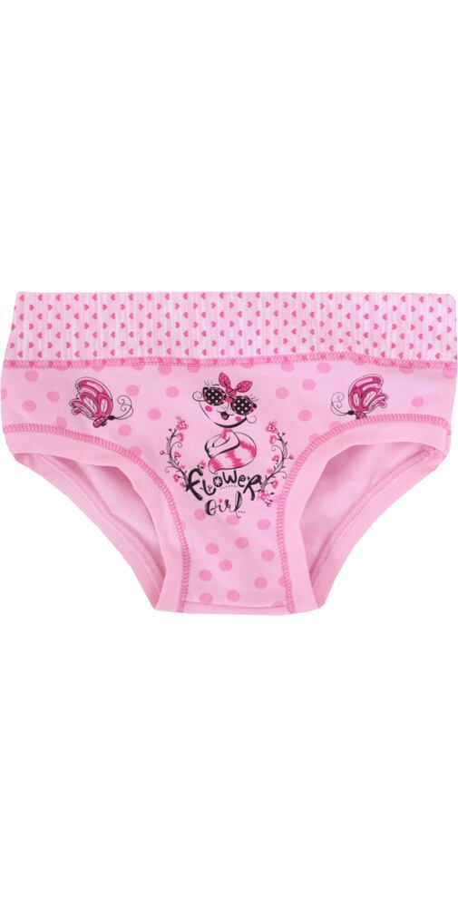 Spodní kalhotky pro holčičky Emy Bimba  B2177 sv.růžová