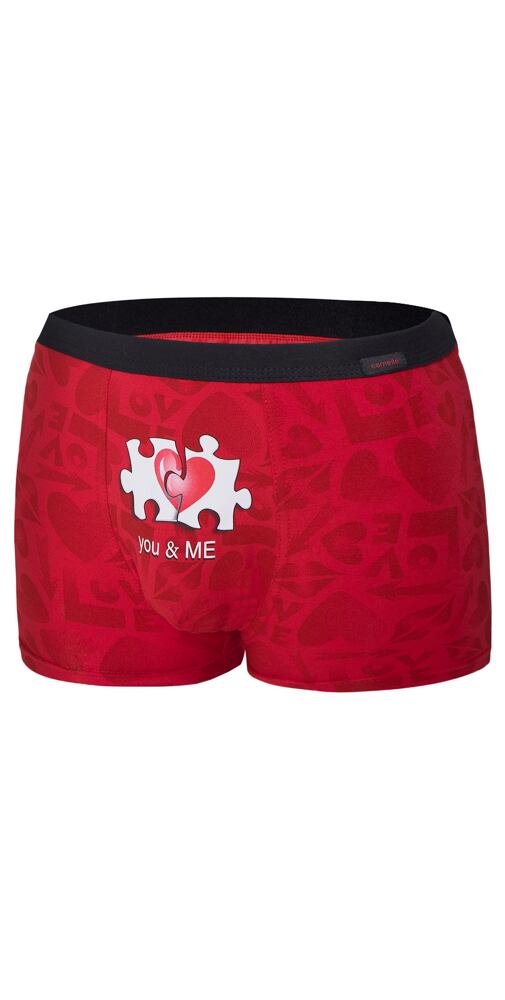 Valentýnské boxerky Cornette Tattoo You & Me