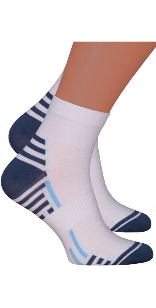 Sportovní ponožky pro muže Steven 222054 bílé