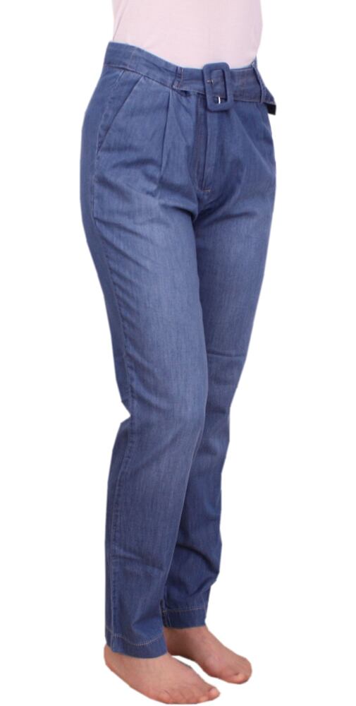 Ležérní kalhoty pro ženy Mila Sarvé Mallorca modré