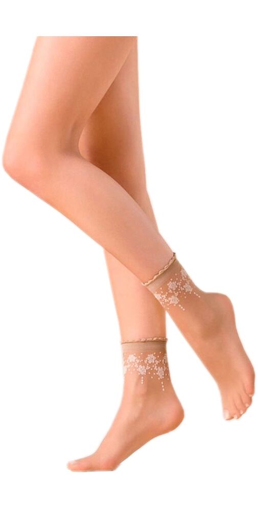 Tělové silonkové ponožky Gabriella Bloom 526