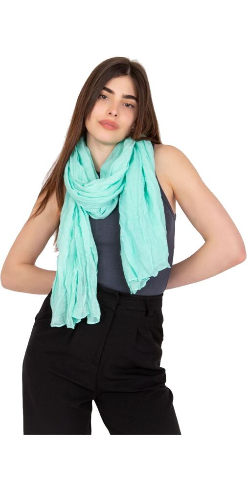 Jednobarevný šátek pro ženy CH1905 mint