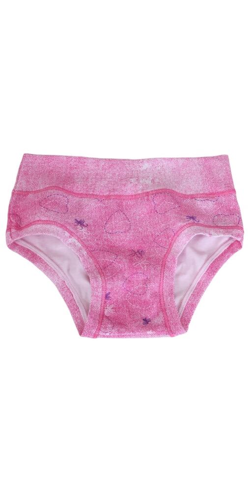 Bavlněné kalhotky s obrázky Emy Bimba B2581 rosa fluo