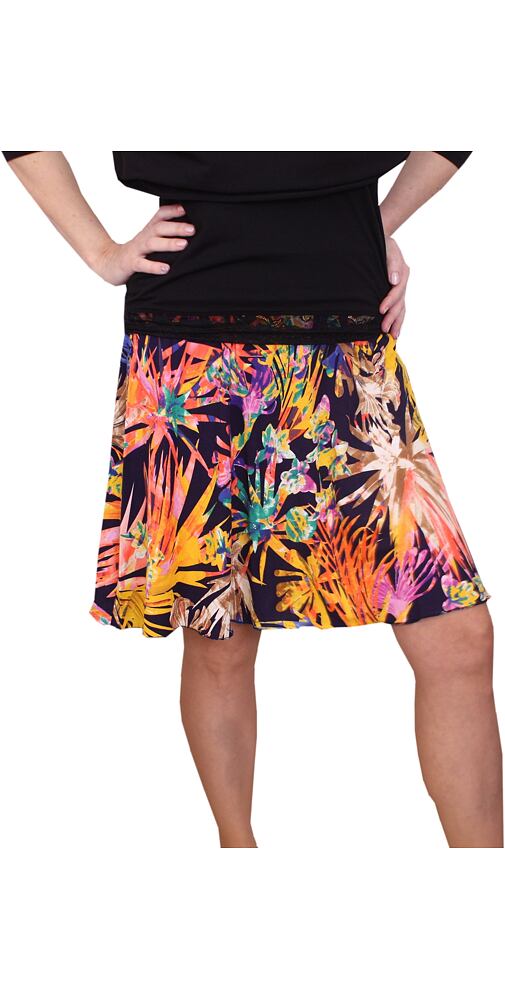 Dámská pohodlná sukně Scharf 23017 multicolor