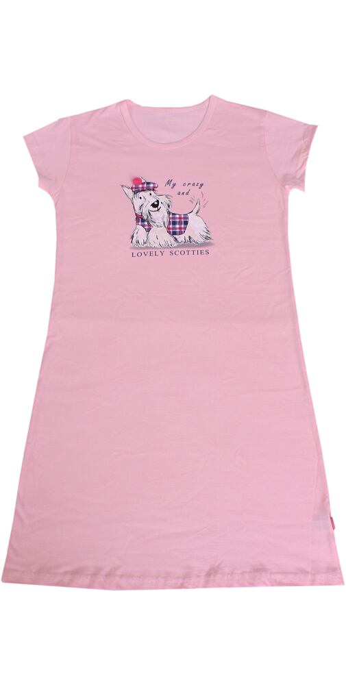 Dívčí noční košile Cornette Young Foxie sv.růžová