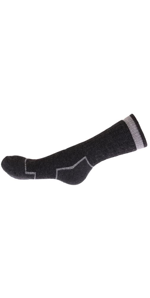 Vlněné outdoor ponožky s merino vlnou Matex 835 Olda šedé