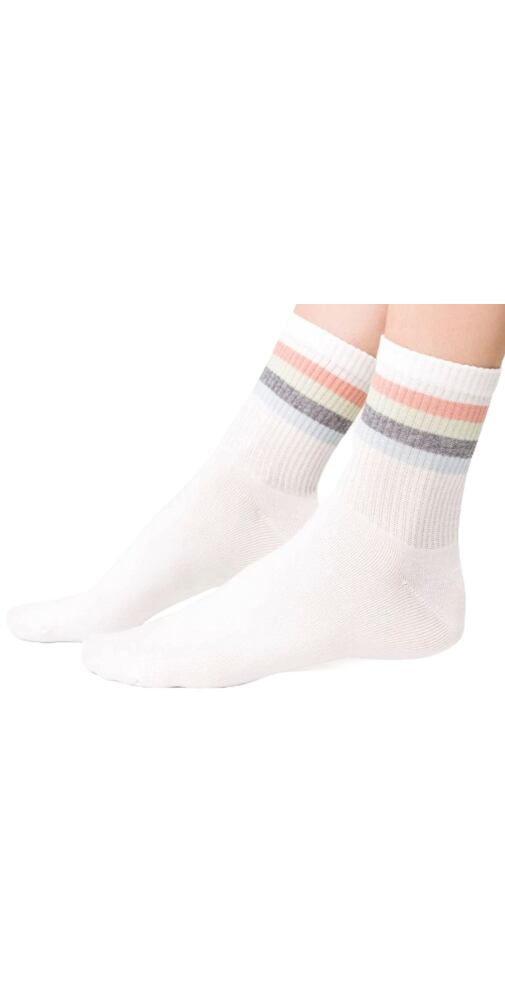 Ponožky Steven 221026 smetanové