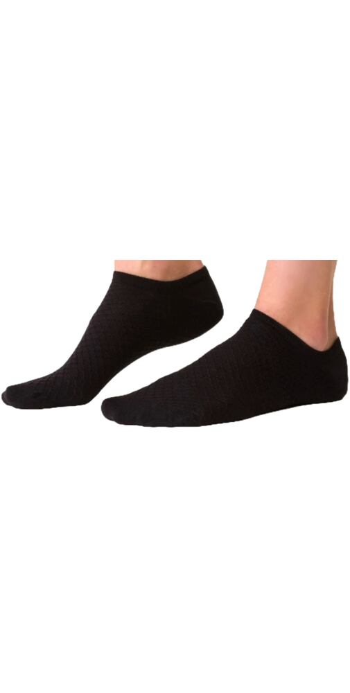 Nízké ponožky Steven 6066 černé