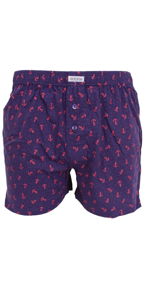 Andrie bavlněné trenky pro muže PS 5814 navy-red