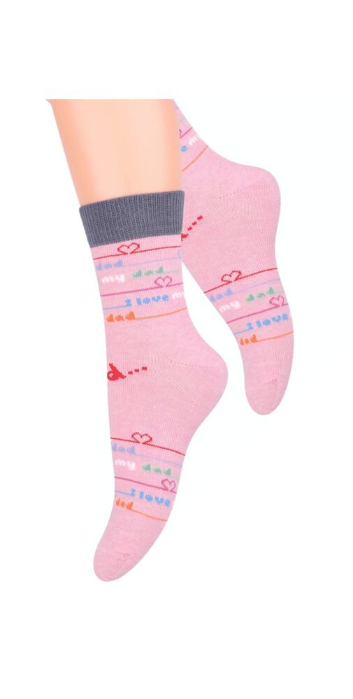 Dětské ponožky Steven 148014 - růžová
