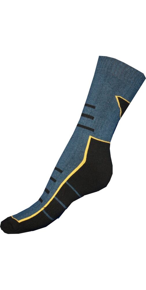 Ponožky Gapo Thermo vzor tm.modrá