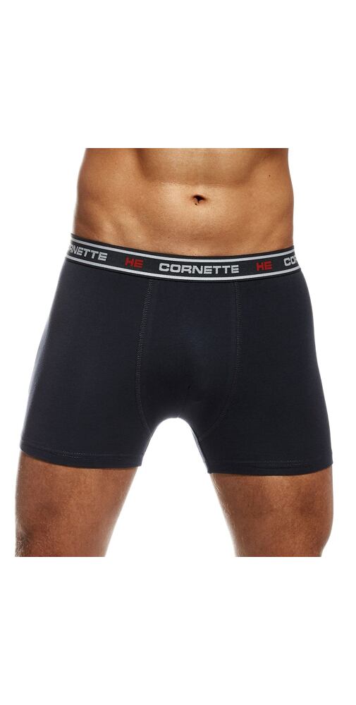 Černé boxerky Cornette