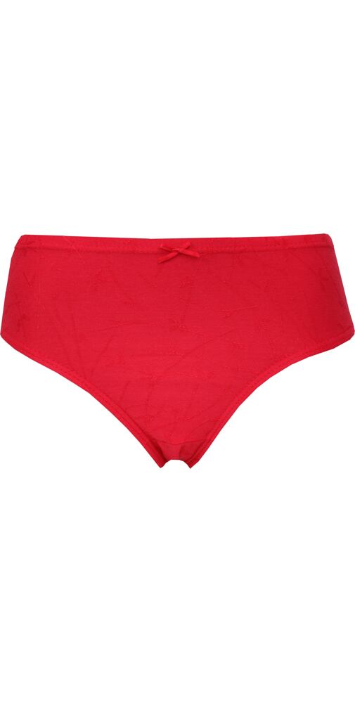 Červené dámské kalhotky