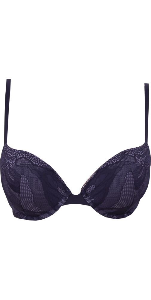 Push up podprsenka Calvin Klein Black QF5363E noční modř