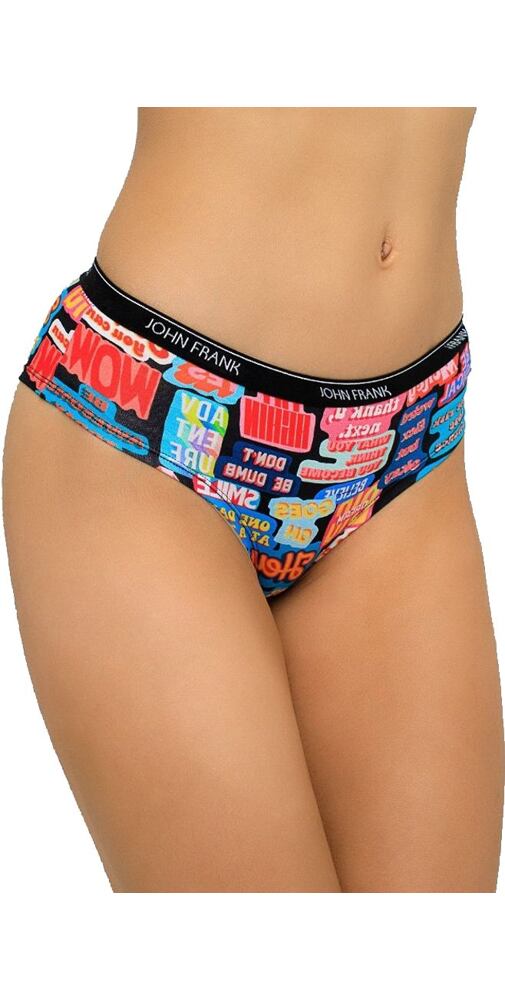 Dámské kalhotky John Frank WJFD-H022 Hey multicolor