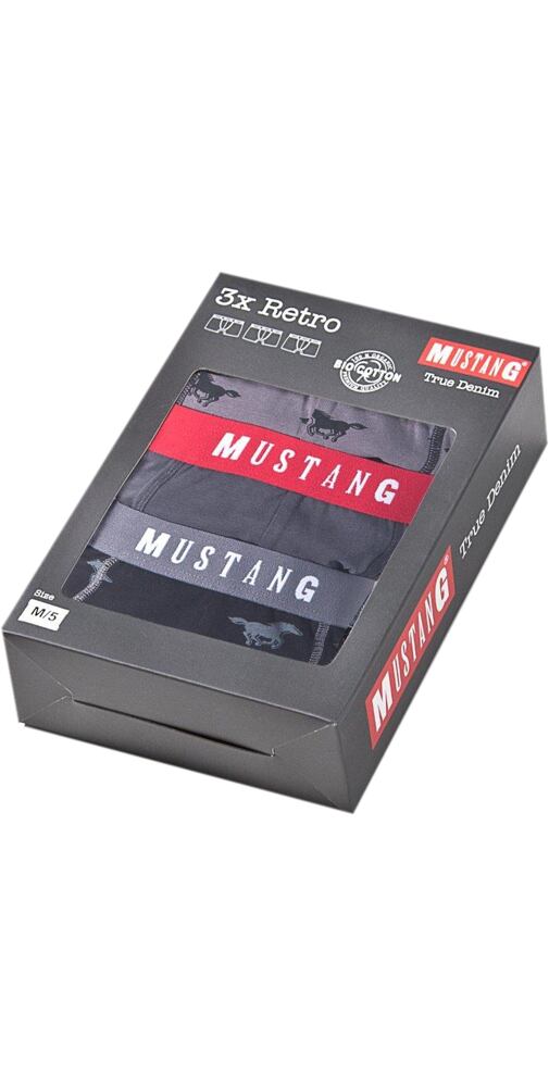 Boxerky Mustang True Denim Retro 4187-1003 multipack 429