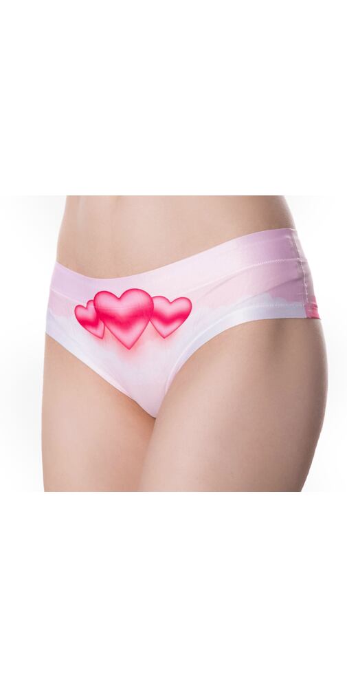 Bezešvé dámské kalhotky Meméme Romantic Pink Heaven