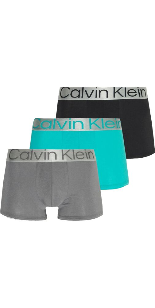 Boxerky Calvin Klein 3 pack Reconsidered Steel NB3131A 13C  