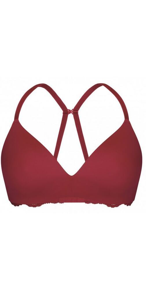 Bezkosticová podprsenka Sassa Mode 14660 bordo