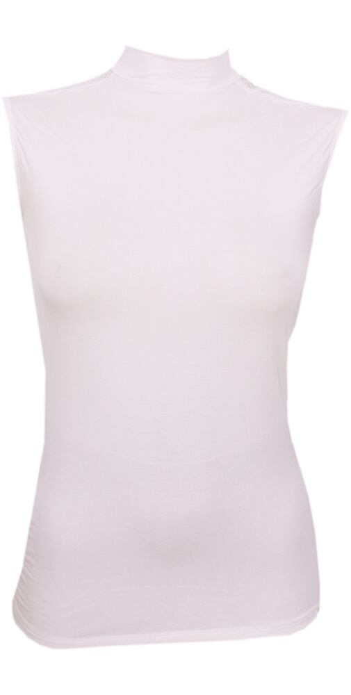 Dámský top bez rukávů Vamp 17823 cream