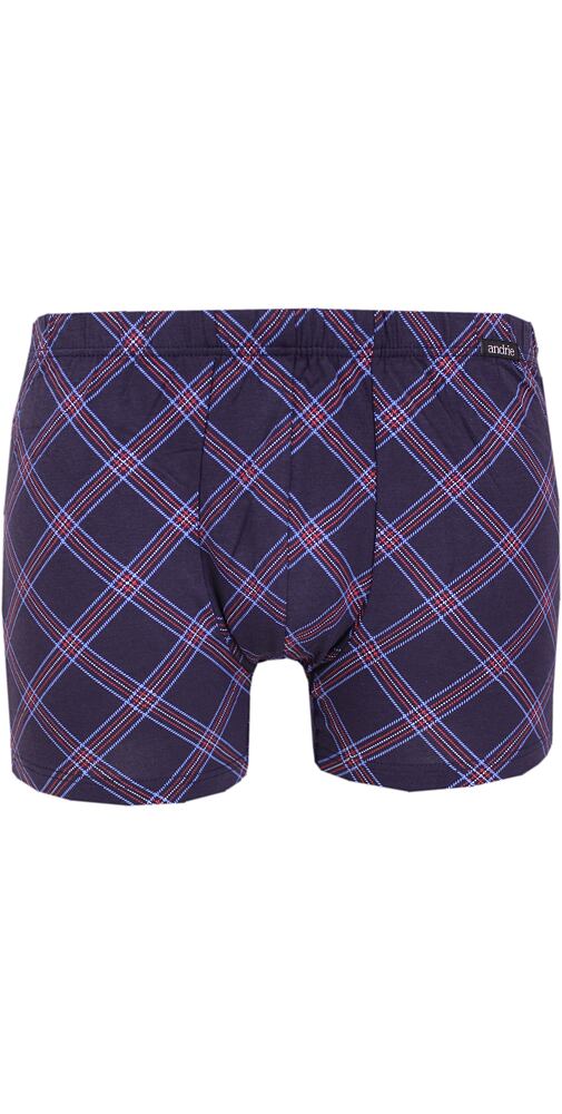 Elegantní pánské boxerky Andrie PS 5711 inkoust