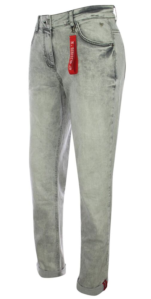 Dámské džíny Kenny S. Stella slim fit 020492 šedé