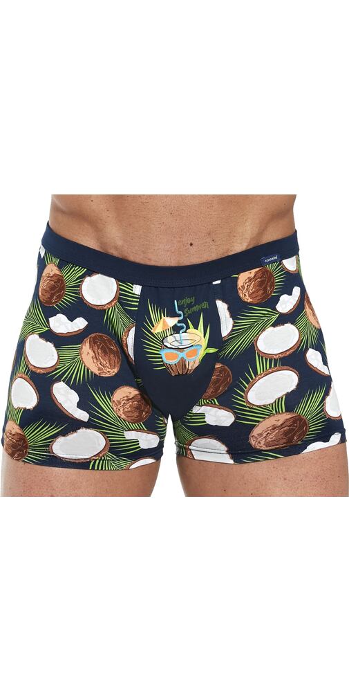 Boxerky pro muže Cornette Tattoo Coconut navy