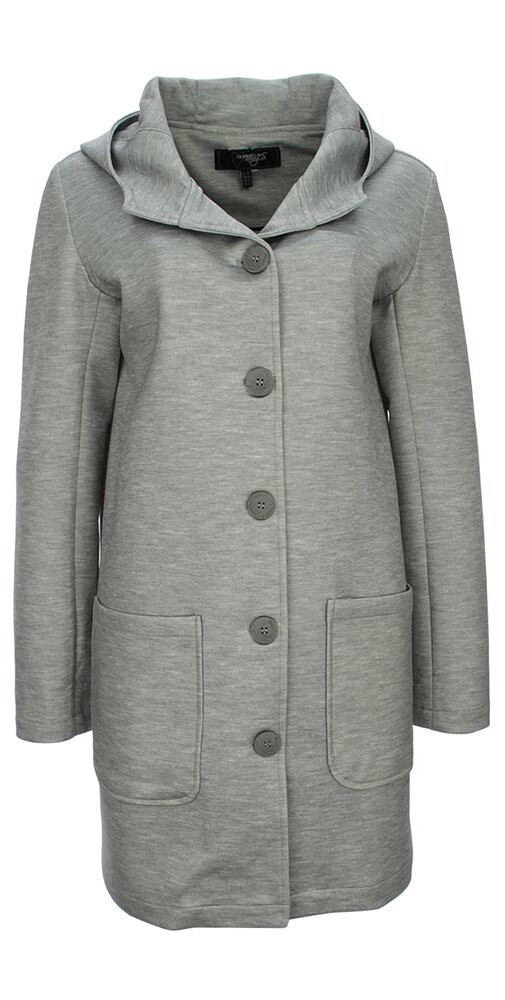 Cool dámský kabát s kapucí Scuba Kenny S. 393660 šedý