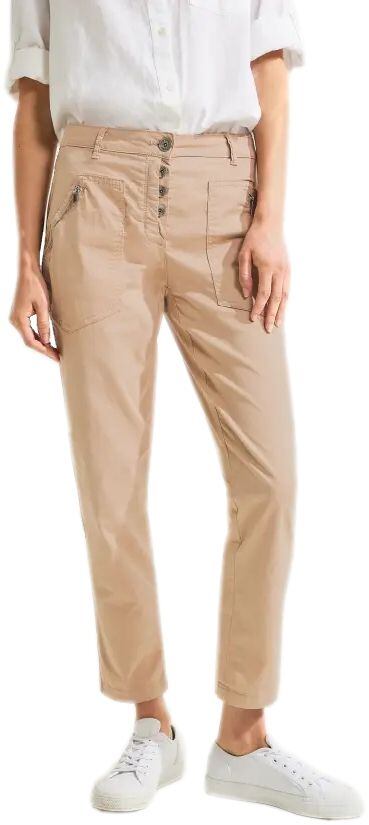 Casual Fit 7/8 kalhoty s vysokým pasem pro ženy Cecil 376690