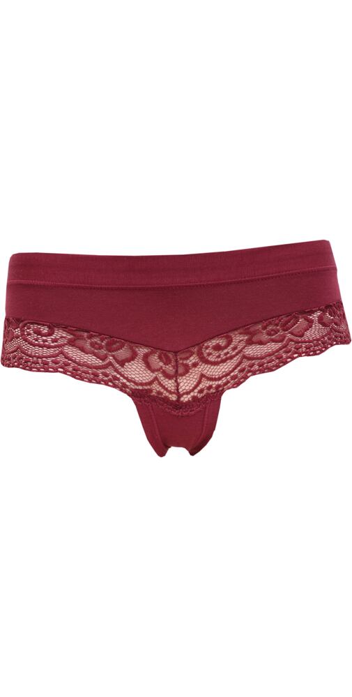 Bavlněné brazilky Andrie PS 2948 bordo