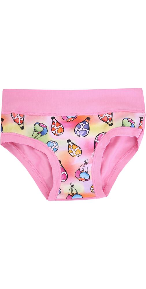 Dívčí bavlněné kalhotky Emy Bimba B2689 pink
